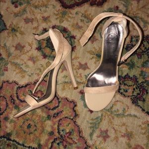 Ankle strap heels